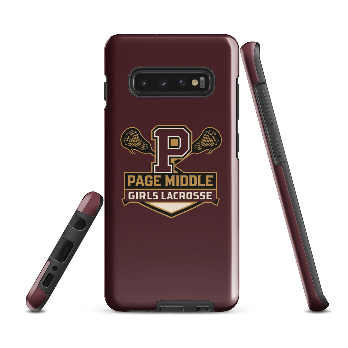 Tough Case for Samsung® | Page Middle Girls Lacrosse | Block P Logo