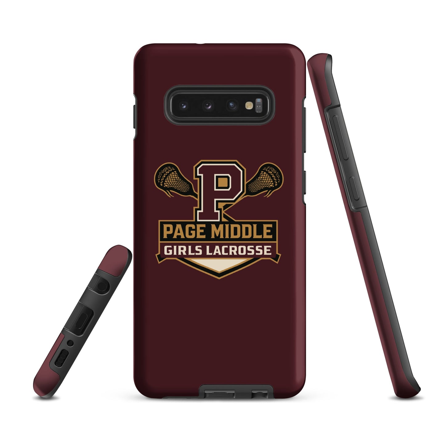 Tough Case for Samsung® | Page Middle Girls Lacrosse | Block P Logo