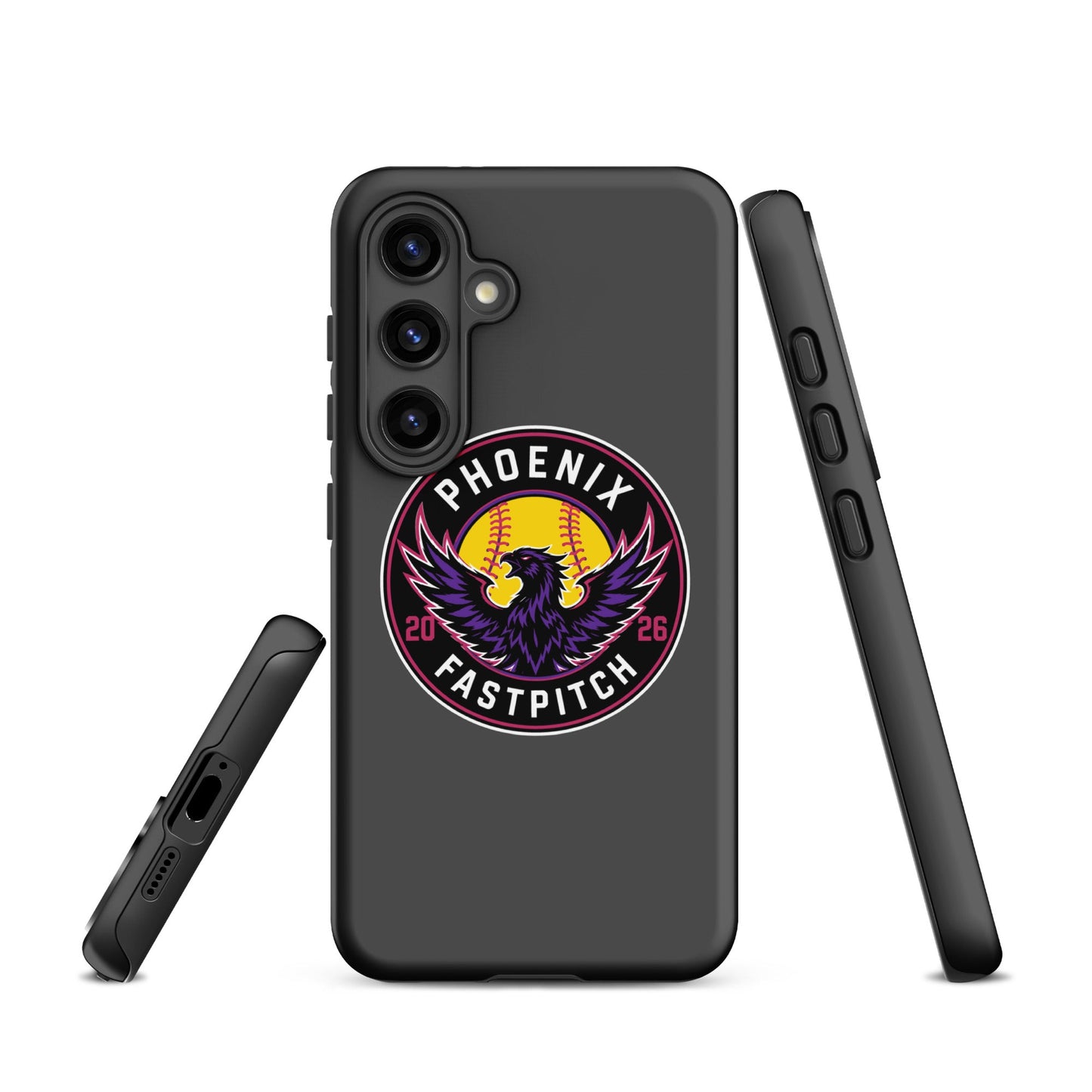 Tough Case for Samsung® | Phoenix Fastpitch | Badge Logo