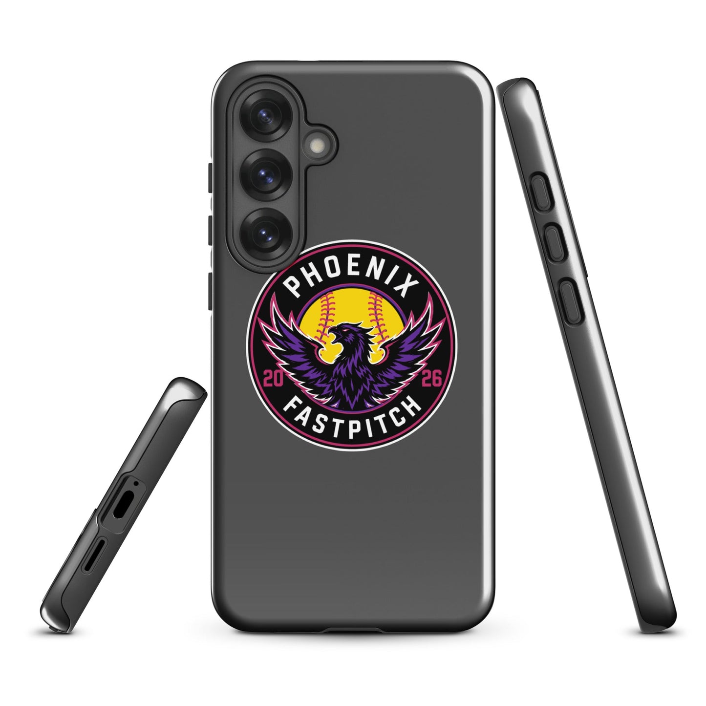 Tough Case for Samsung® | Phoenix Fastpitch | Badge Logo