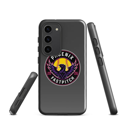 Tough Case for Samsung® | Phoenix Fastpitch | Badge Logo