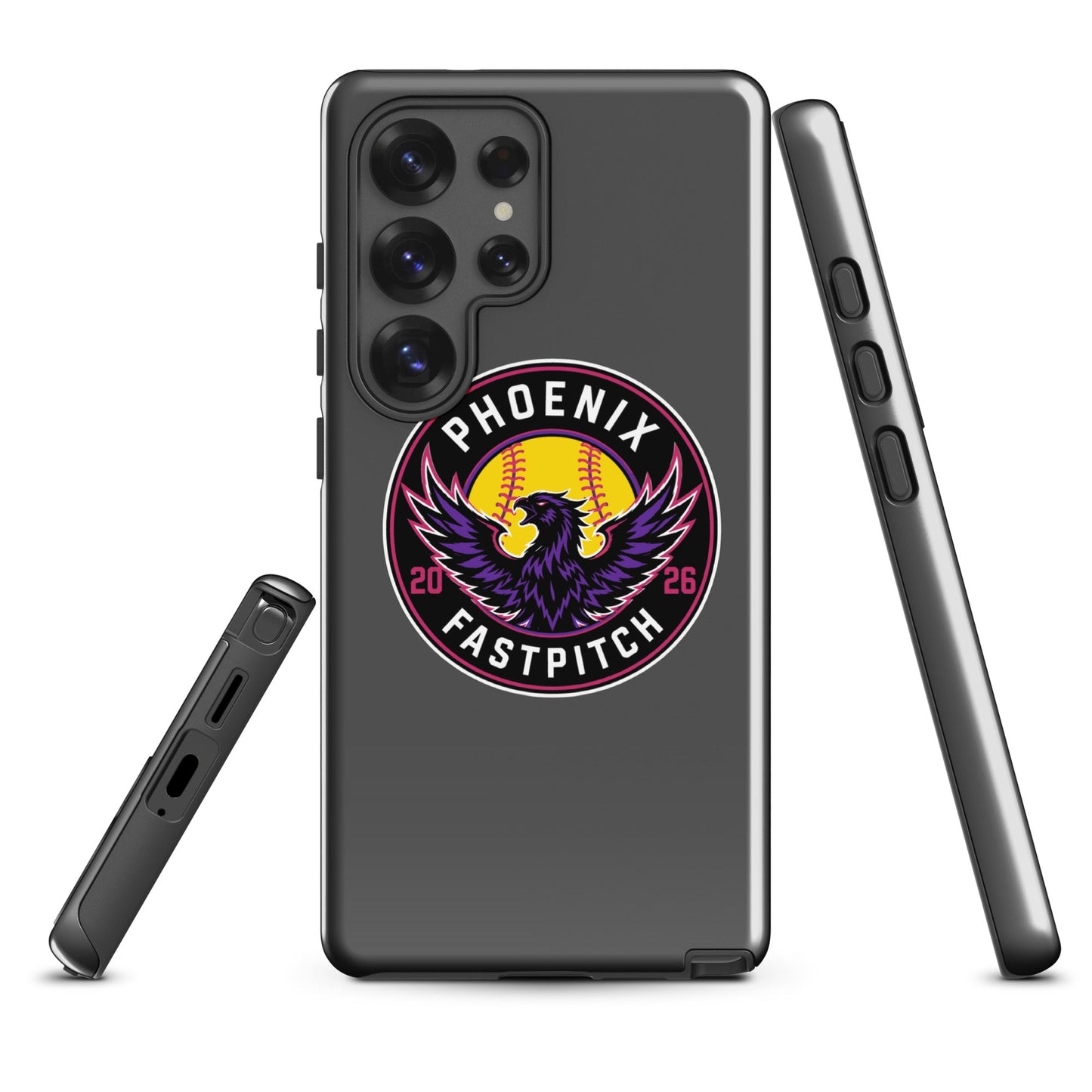 Tough Case for Samsung® | Phoenix Fastpitch | Badge Logo