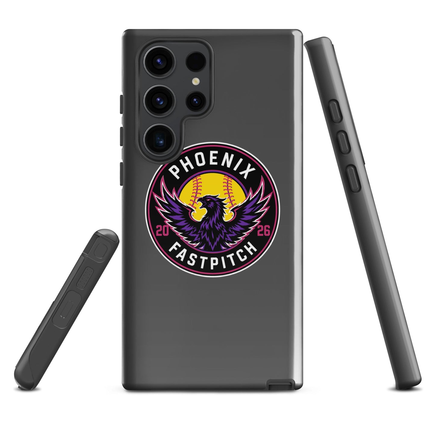 Tough Case for Samsung® | Phoenix Fastpitch | Badge Logo