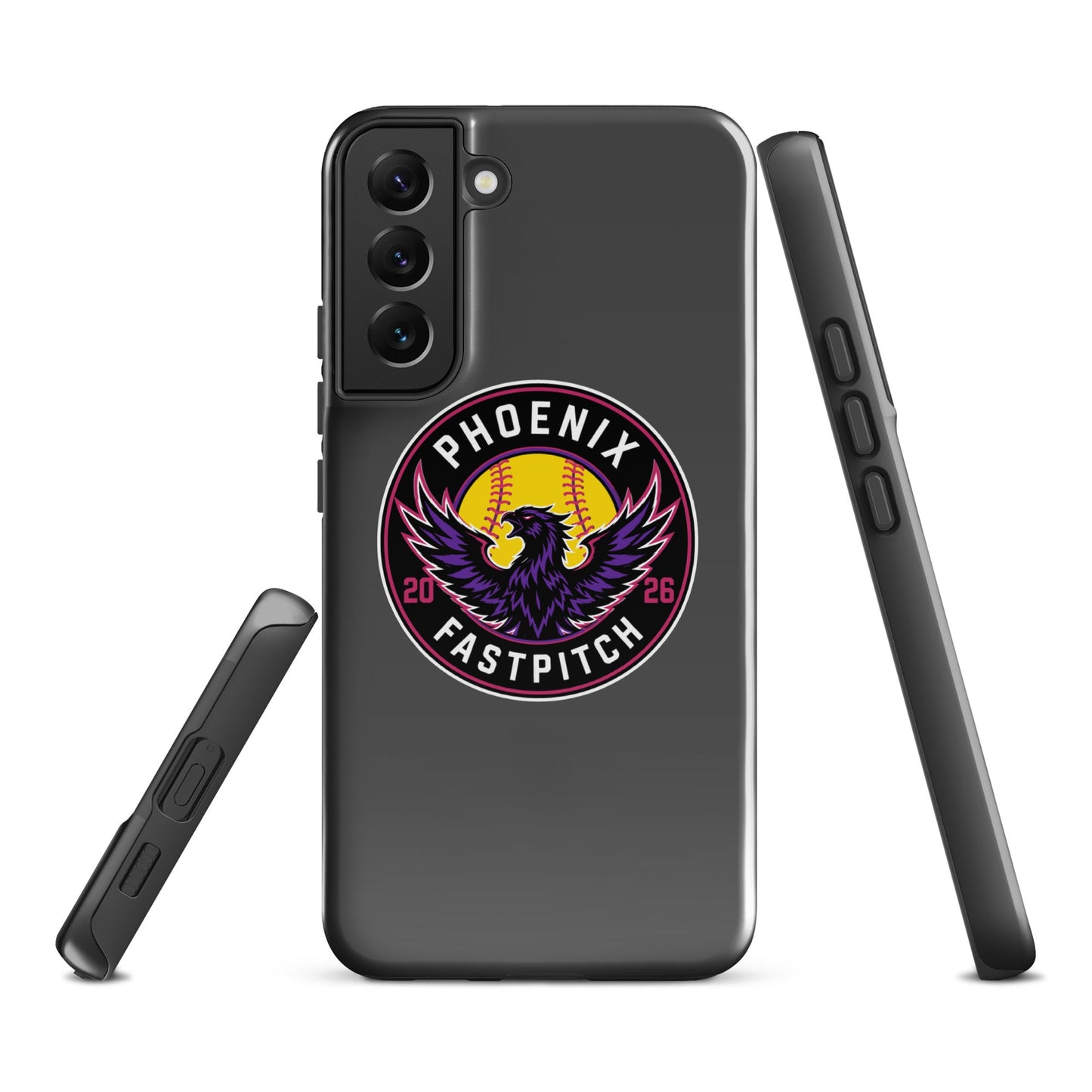 Tough Case for Samsung® | Phoenix Fastpitch | Badge Logo
