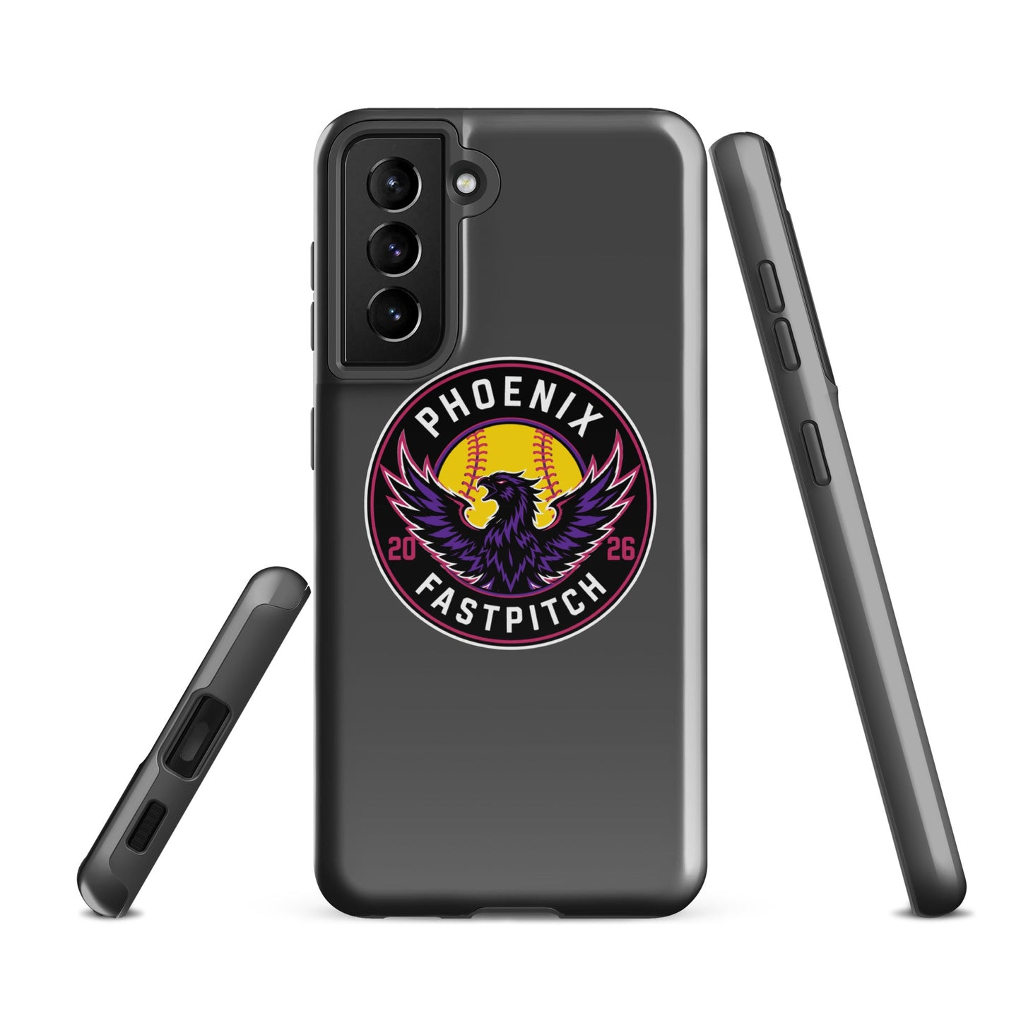Tough Case for Samsung® | Phoenix Fastpitch | Badge Logo