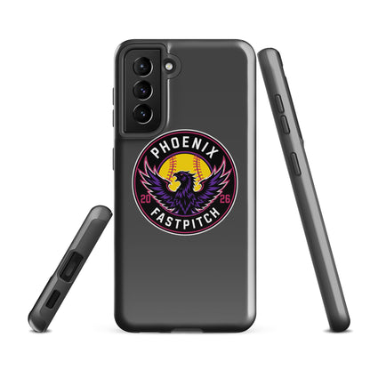 Tough Case for Samsung® | Phoenix Fastpitch | Badge Logo
