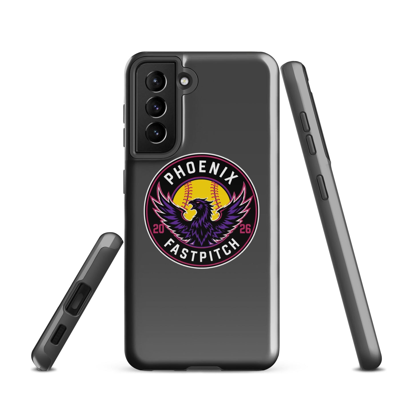 Tough Case for Samsung® | Phoenix Fastpitch | Badge Logo