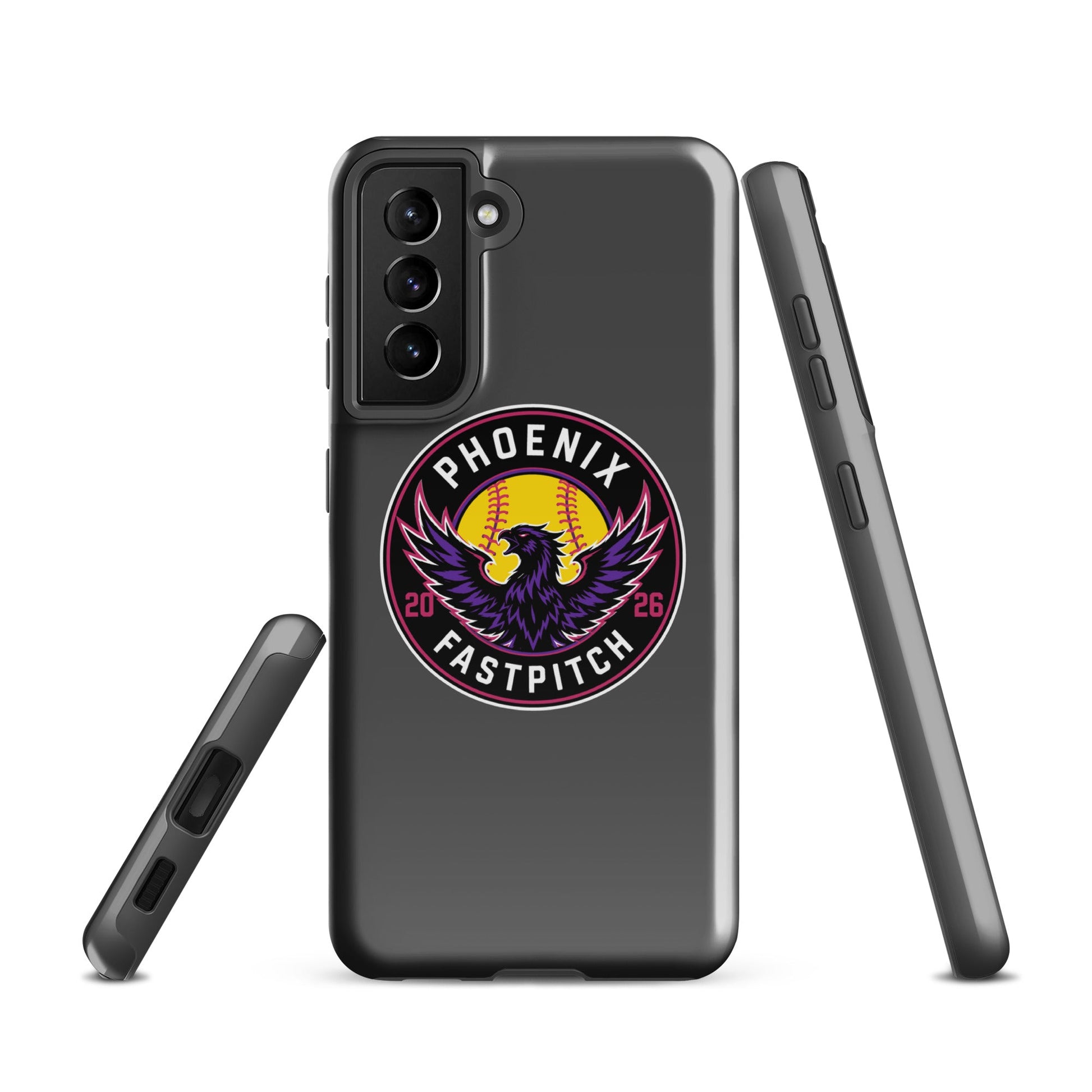 Tough Case for Samsung® | Phoenix Fastpitch | Badge Logo