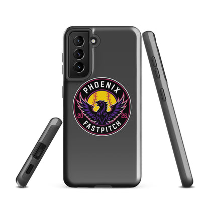 Tough Case for Samsung® | Phoenix Fastpitch | Badge Logo