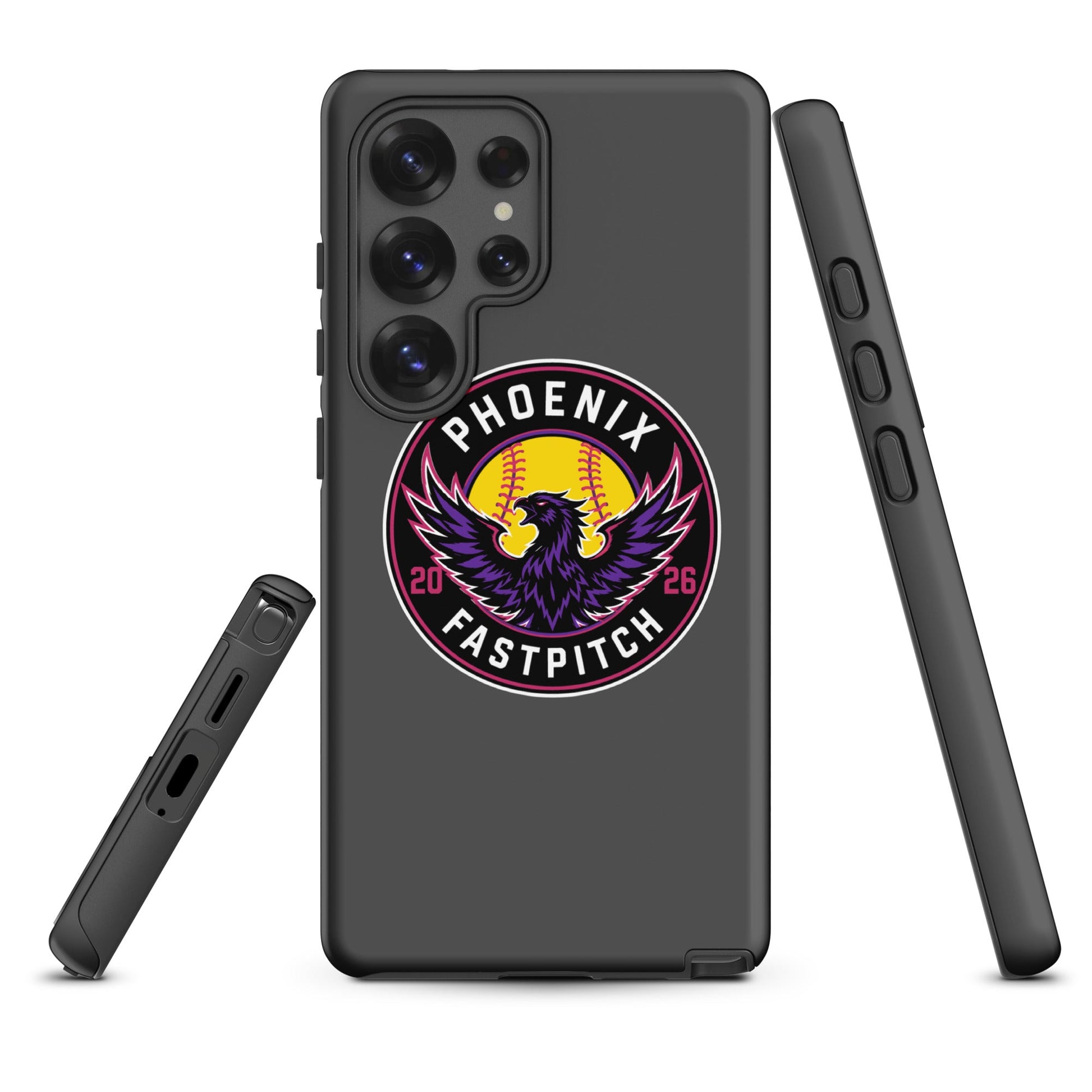 Tough Case for Samsung® | Phoenix Fastpitch | Badge Logo
