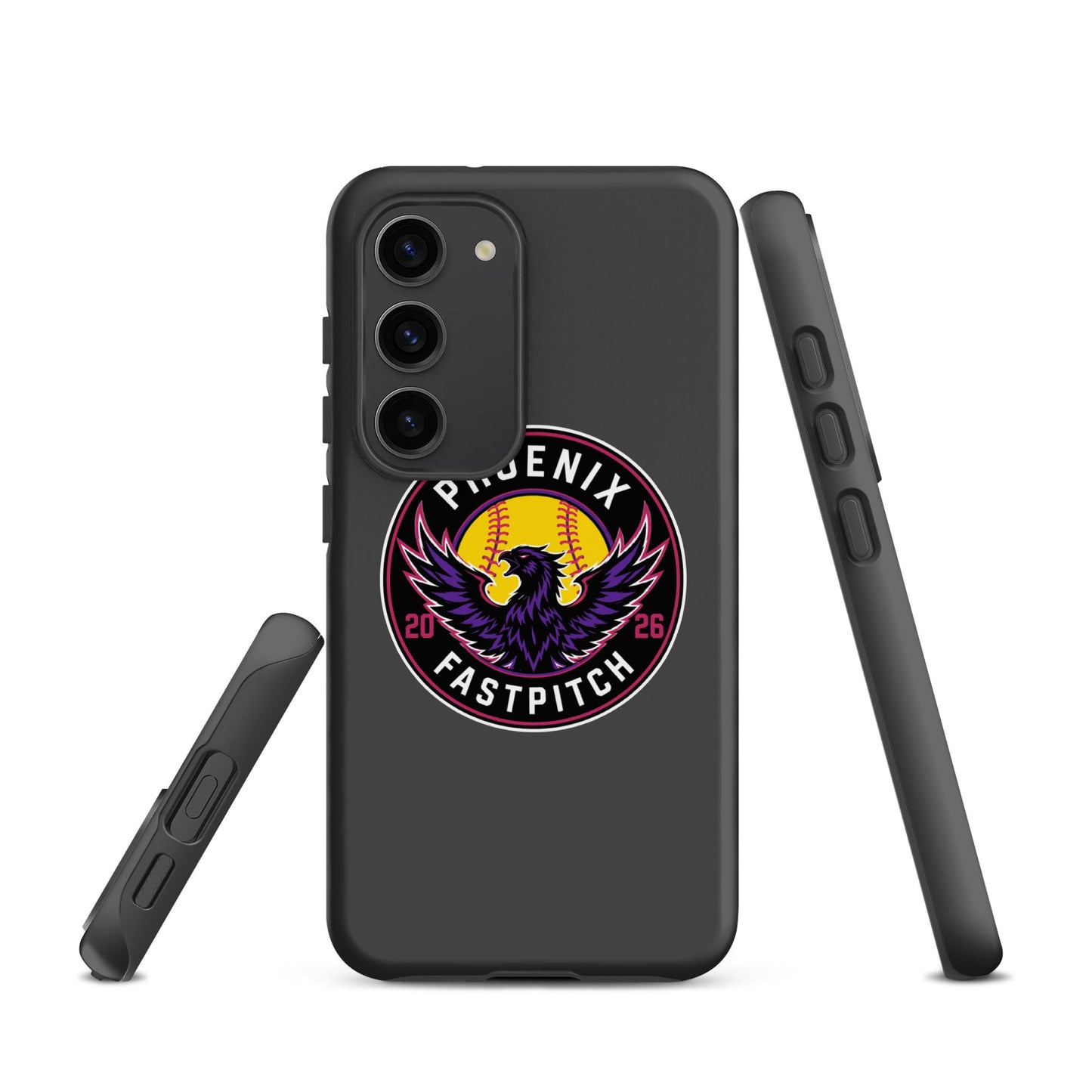 Tough Case for Samsung® | Phoenix Fastpitch | Badge Logo