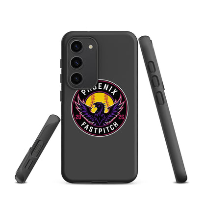 Tough Case for Samsung® | Phoenix Fastpitch | Badge Logo