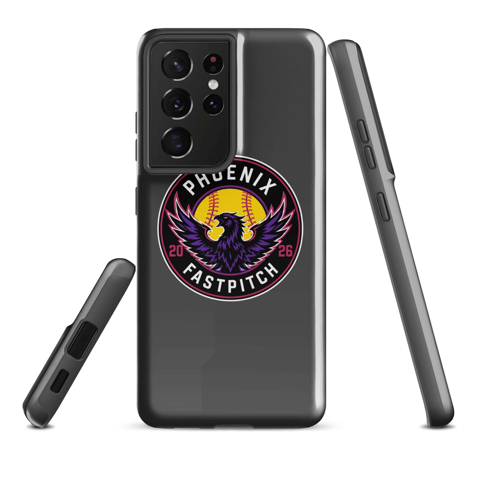 Tough Case for Samsung® | Phoenix Fastpitch | Badge Logo