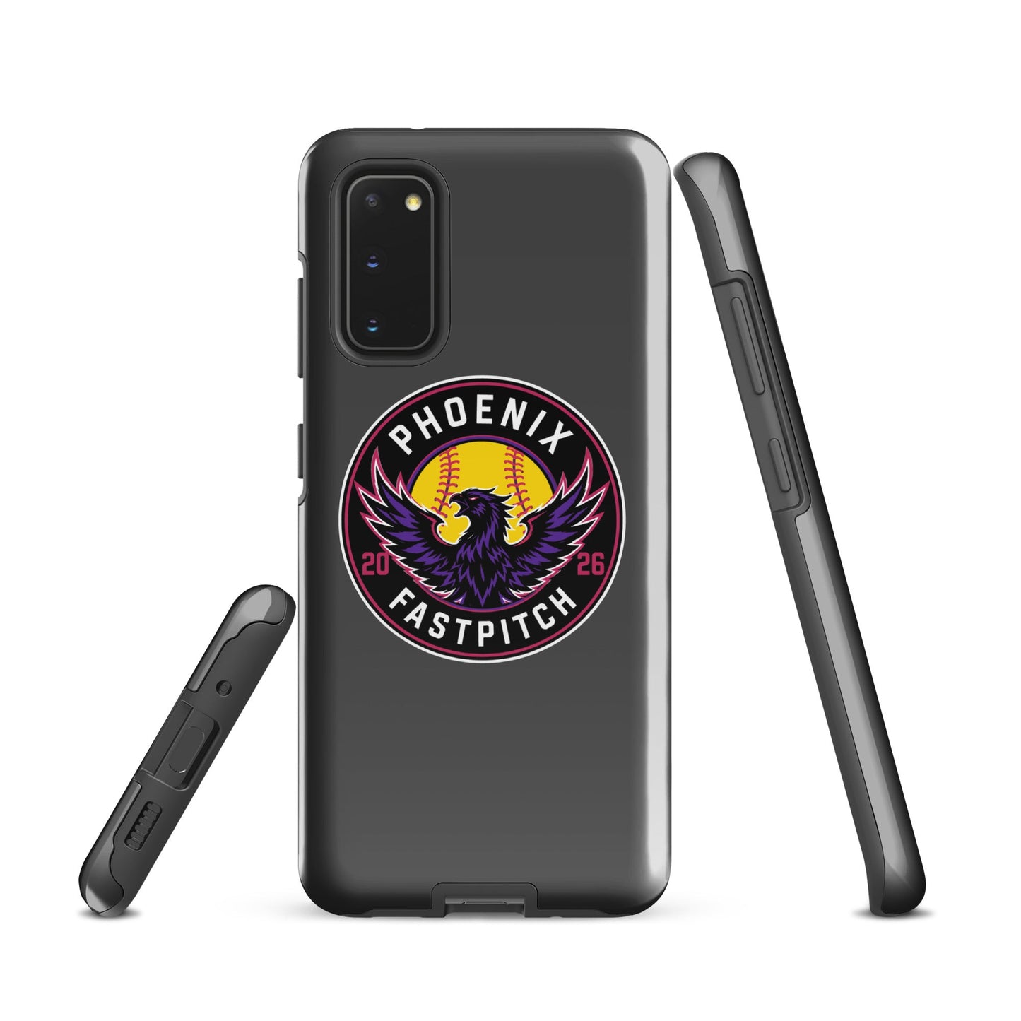 Tough Case for Samsung® | Phoenix Fastpitch | Badge Logo