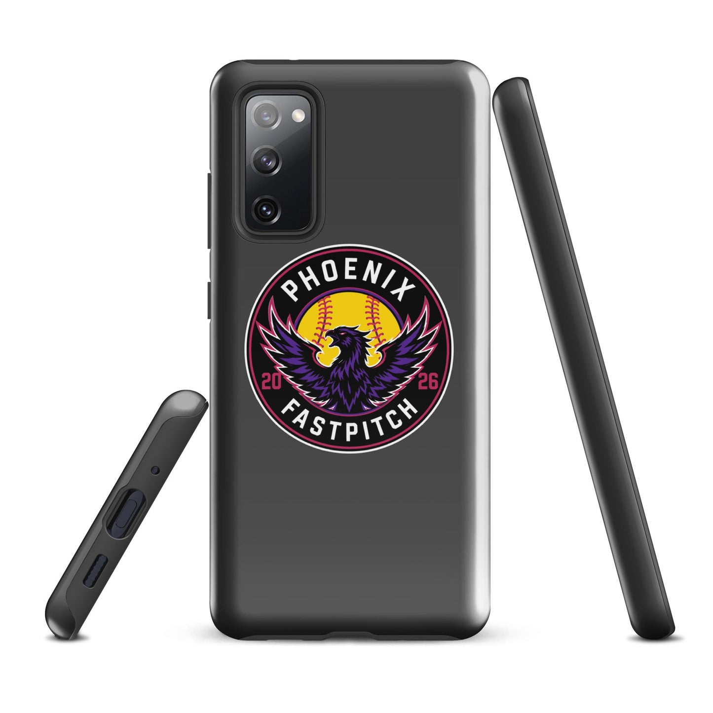 Tough Case for Samsung® | Phoenix Fastpitch | Badge Logo