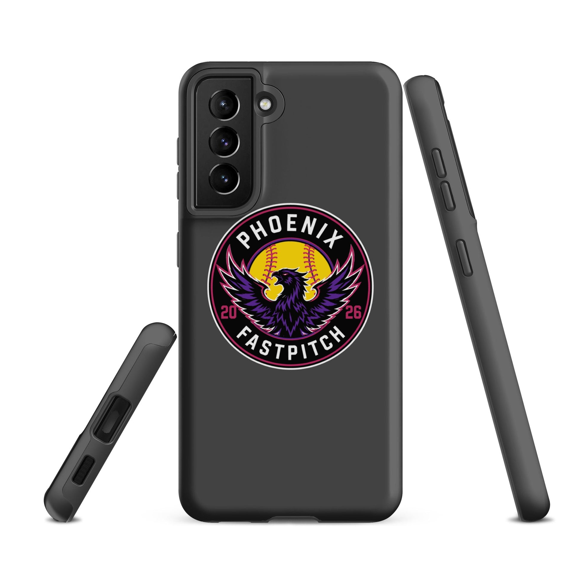 Tough Case for Samsung® | Phoenix Fastpitch | Badge Logo