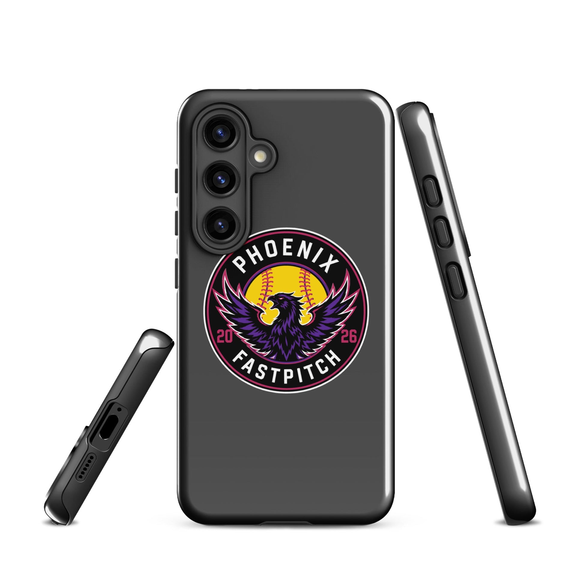 Tough Case for Samsung® | Phoenix Fastpitch | Badge Logo