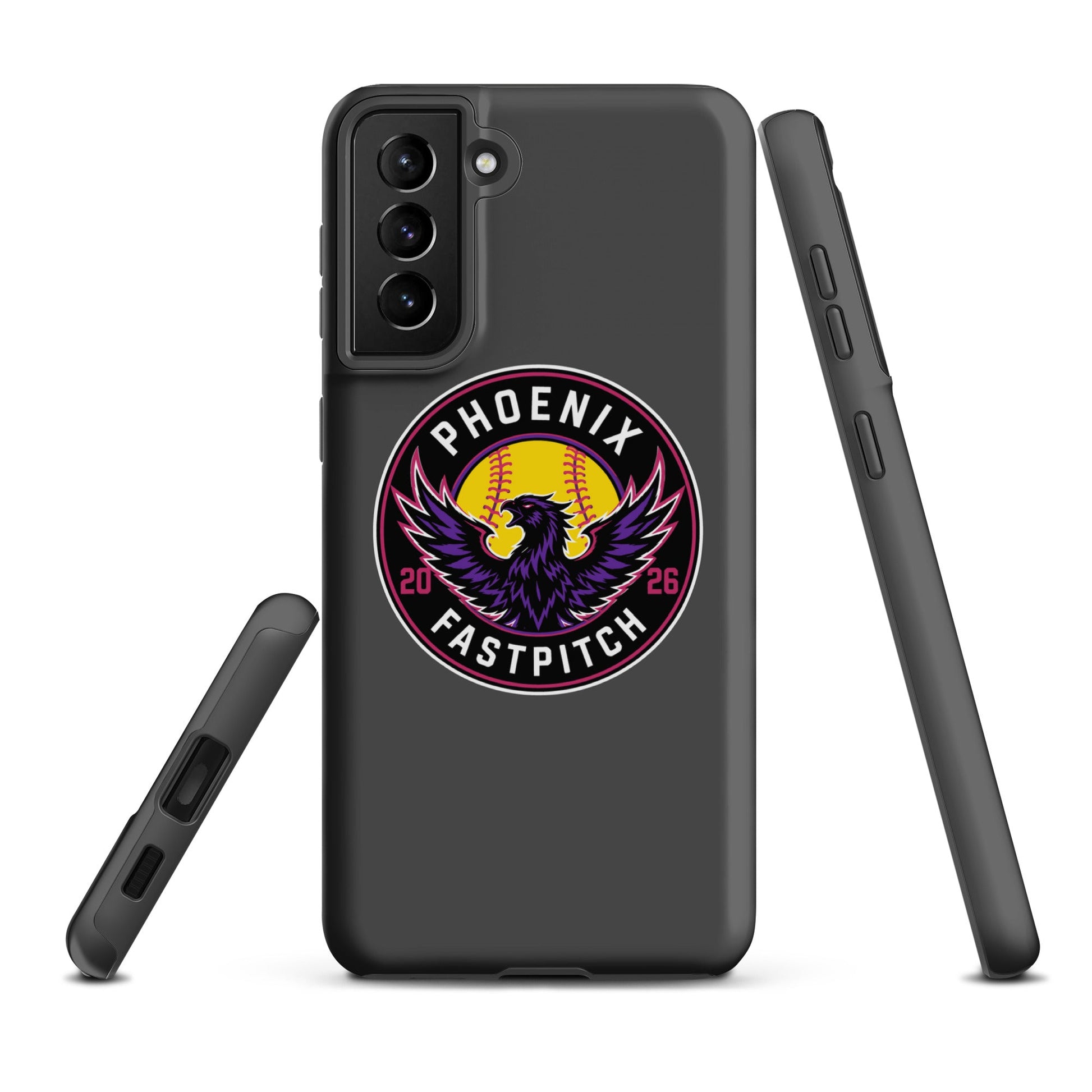 Tough Case for Samsung® | Phoenix Fastpitch | Badge Logo
