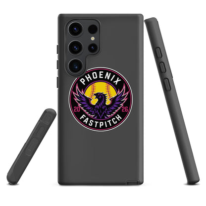 Tough Case for Samsung® | Phoenix Fastpitch | Badge Logo