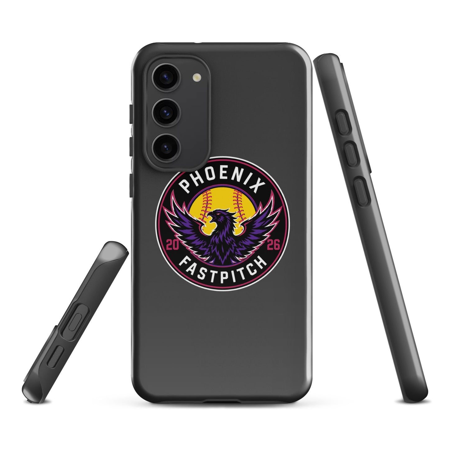 Tough Case for Samsung® | Phoenix Fastpitch | Badge Logo