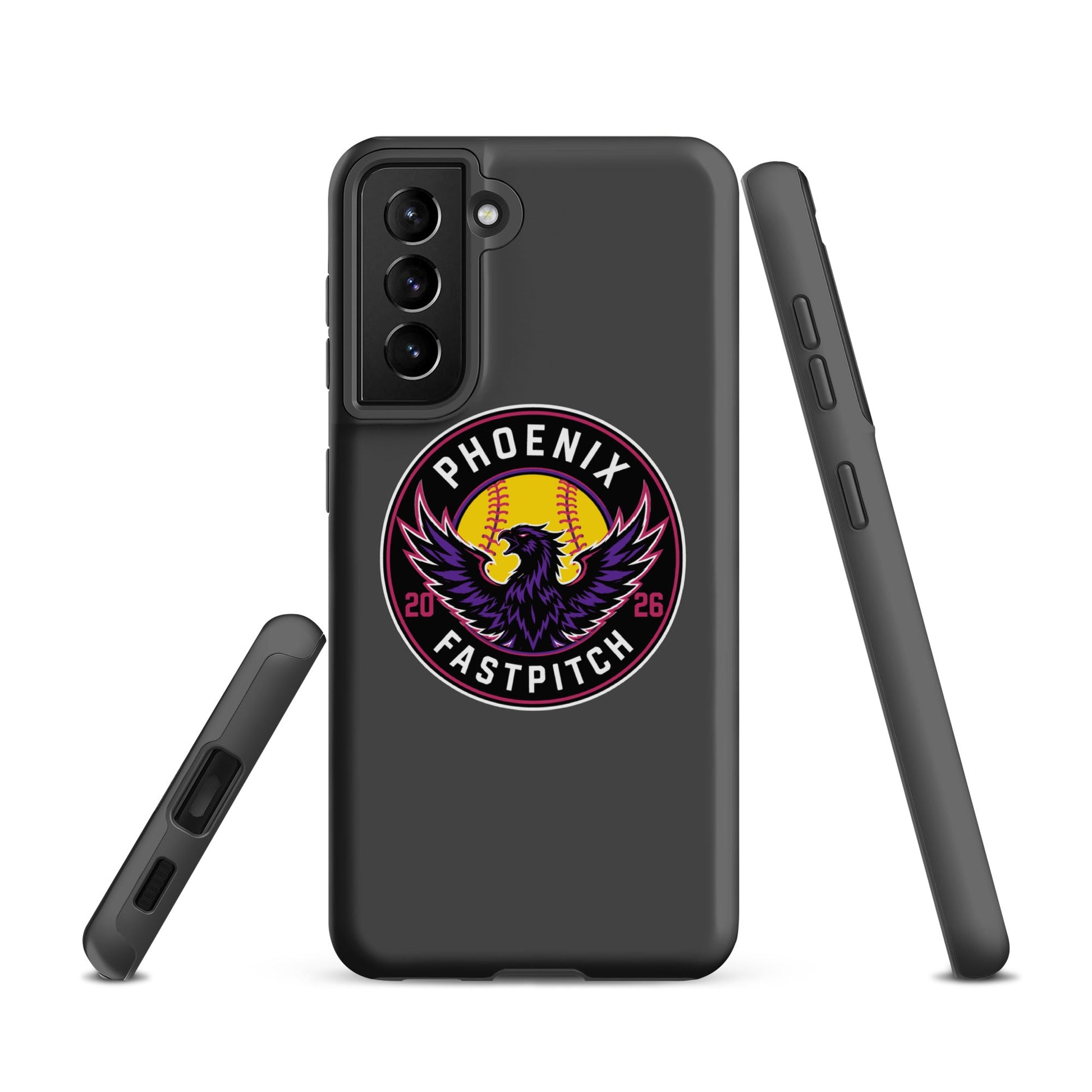 Tough Case for Samsung® | Phoenix Fastpitch | Badge Logo