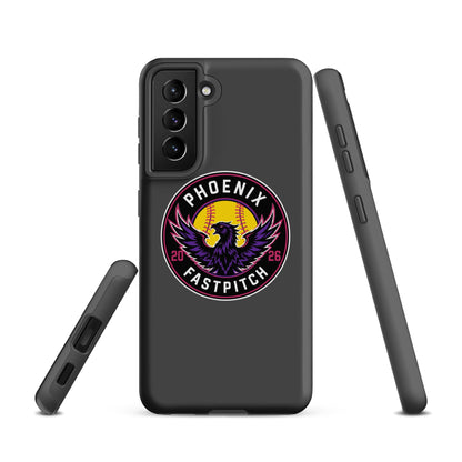 Tough Case for Samsung® | Phoenix Fastpitch | Badge Logo