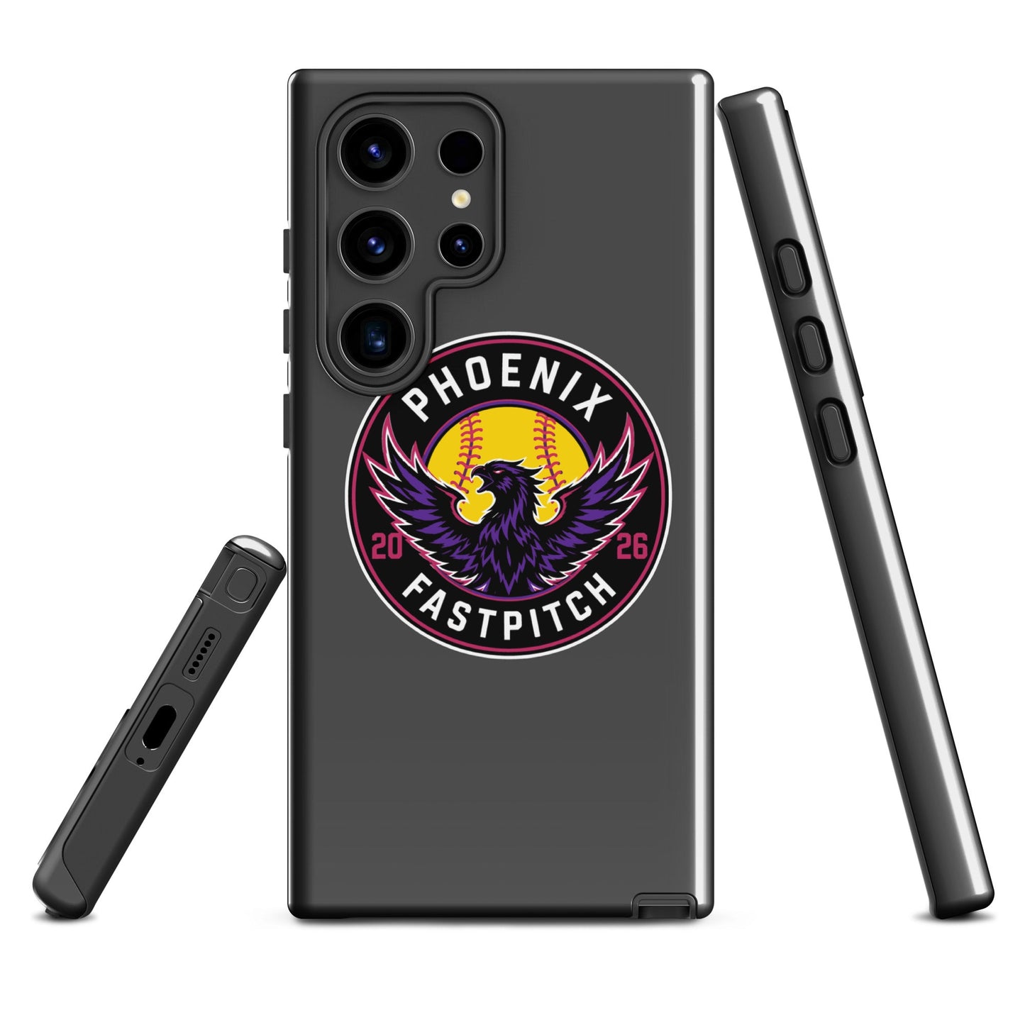Tough Case for Samsung® | Phoenix Fastpitch | Badge Logo