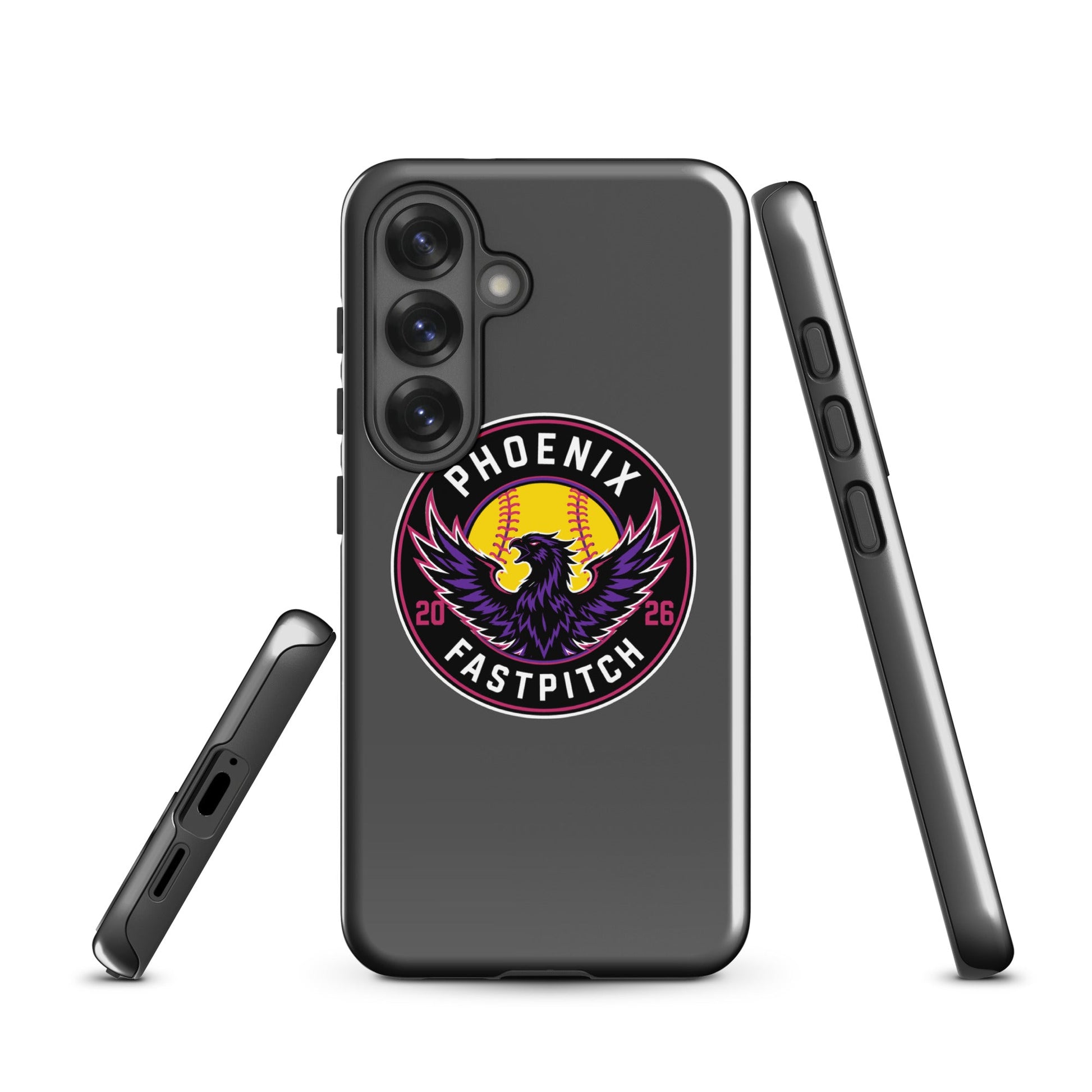 Tough Case for Samsung® | Phoenix Fastpitch | Badge Logo