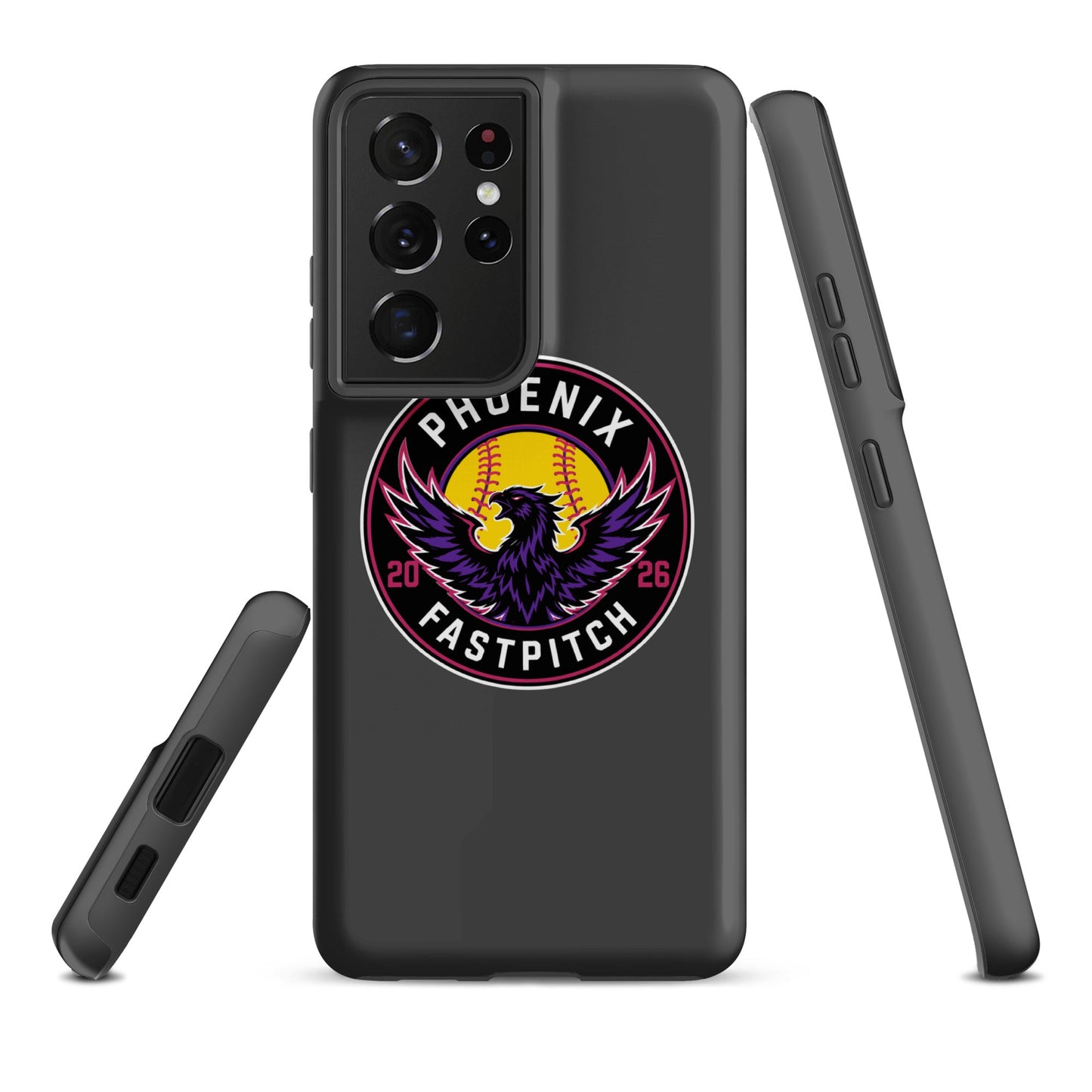 Tough Case for Samsung® | Phoenix Fastpitch | Badge Logo