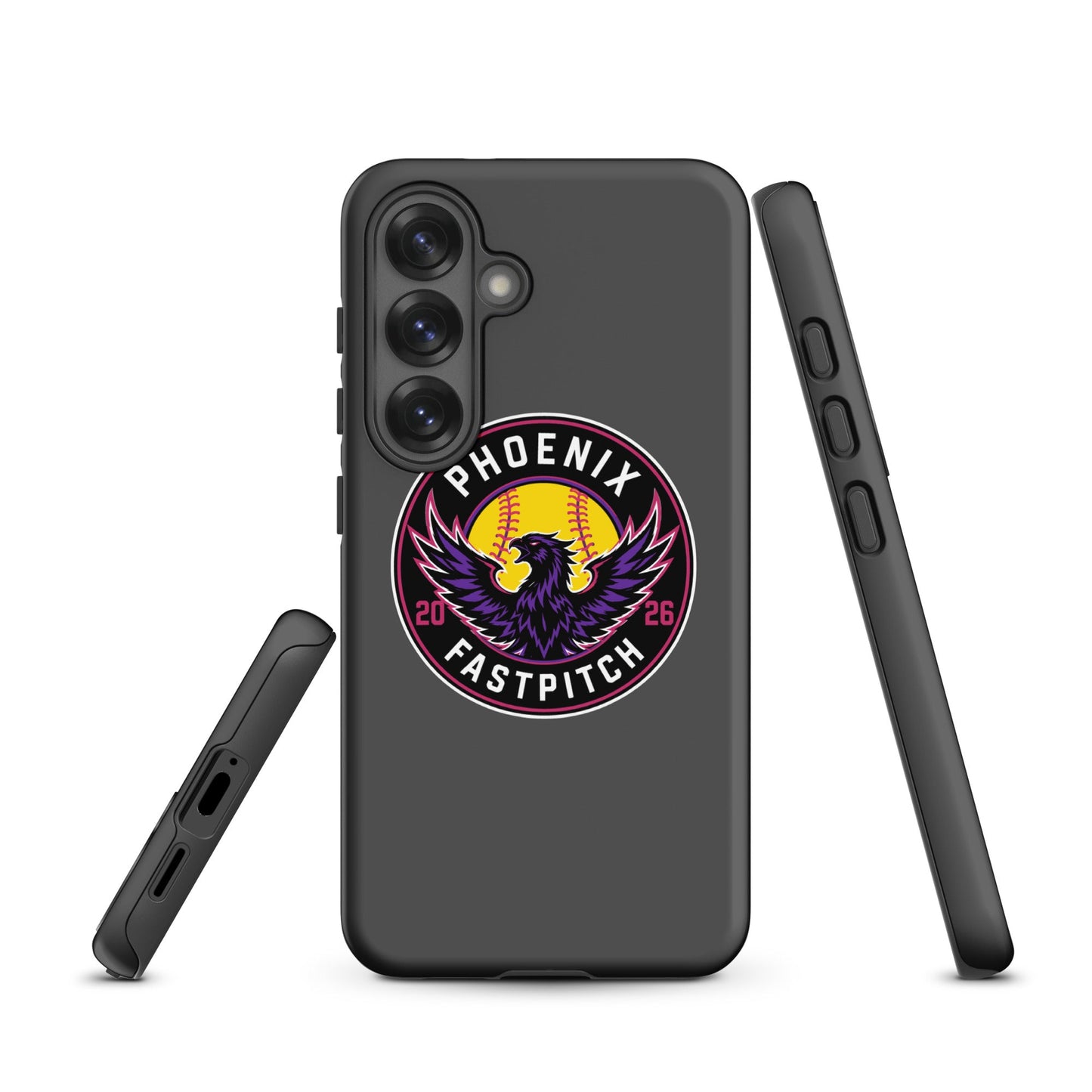 Tough Case for Samsung® | Phoenix Fastpitch | Badge Logo