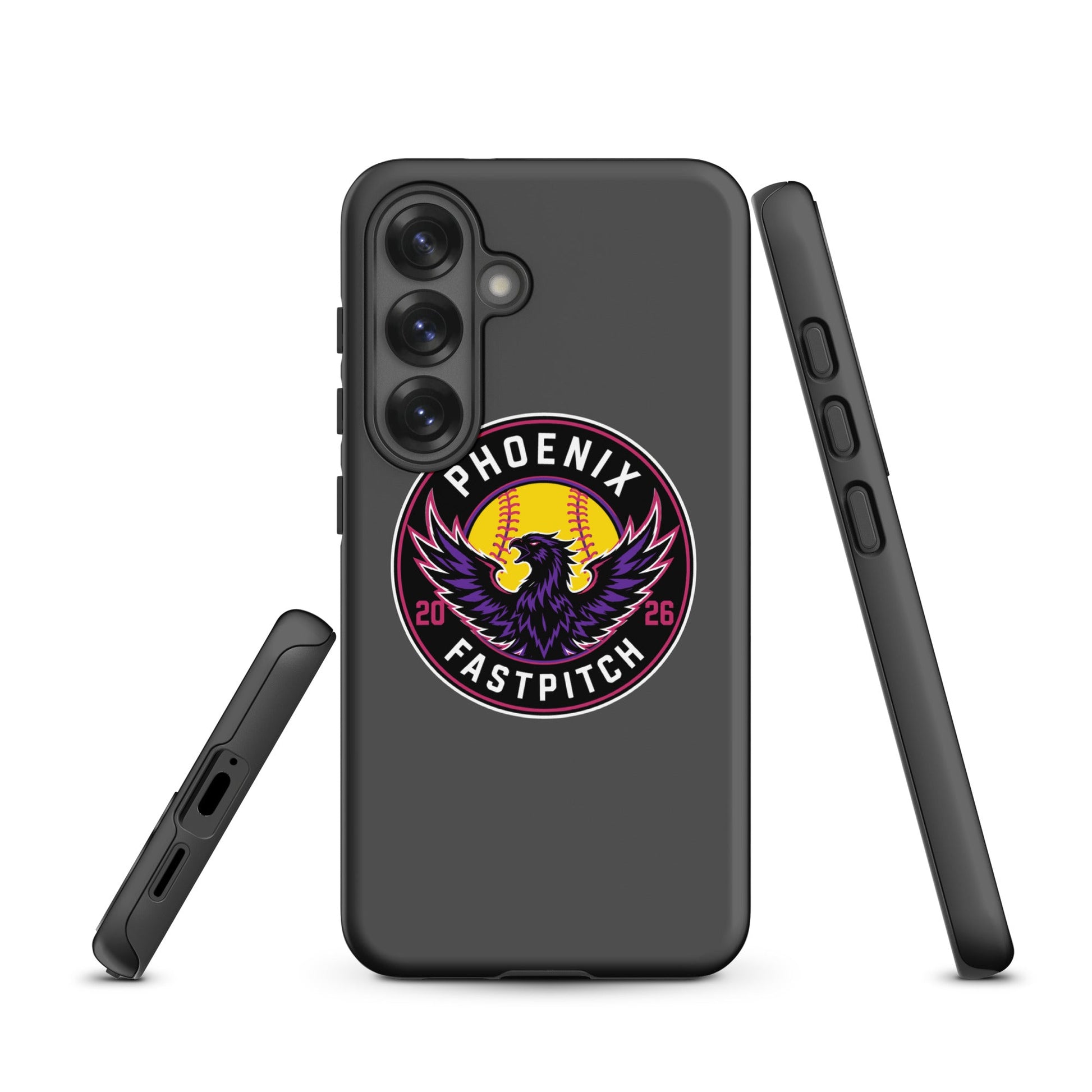 Tough Case for Samsung® | Phoenix Fastpitch | Badge Logo