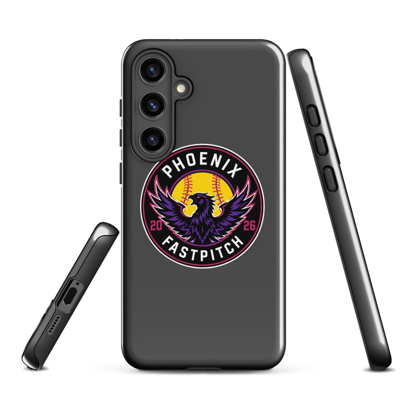 Tough Case for Samsung® | Phoenix Fastpitch | Badge Logo