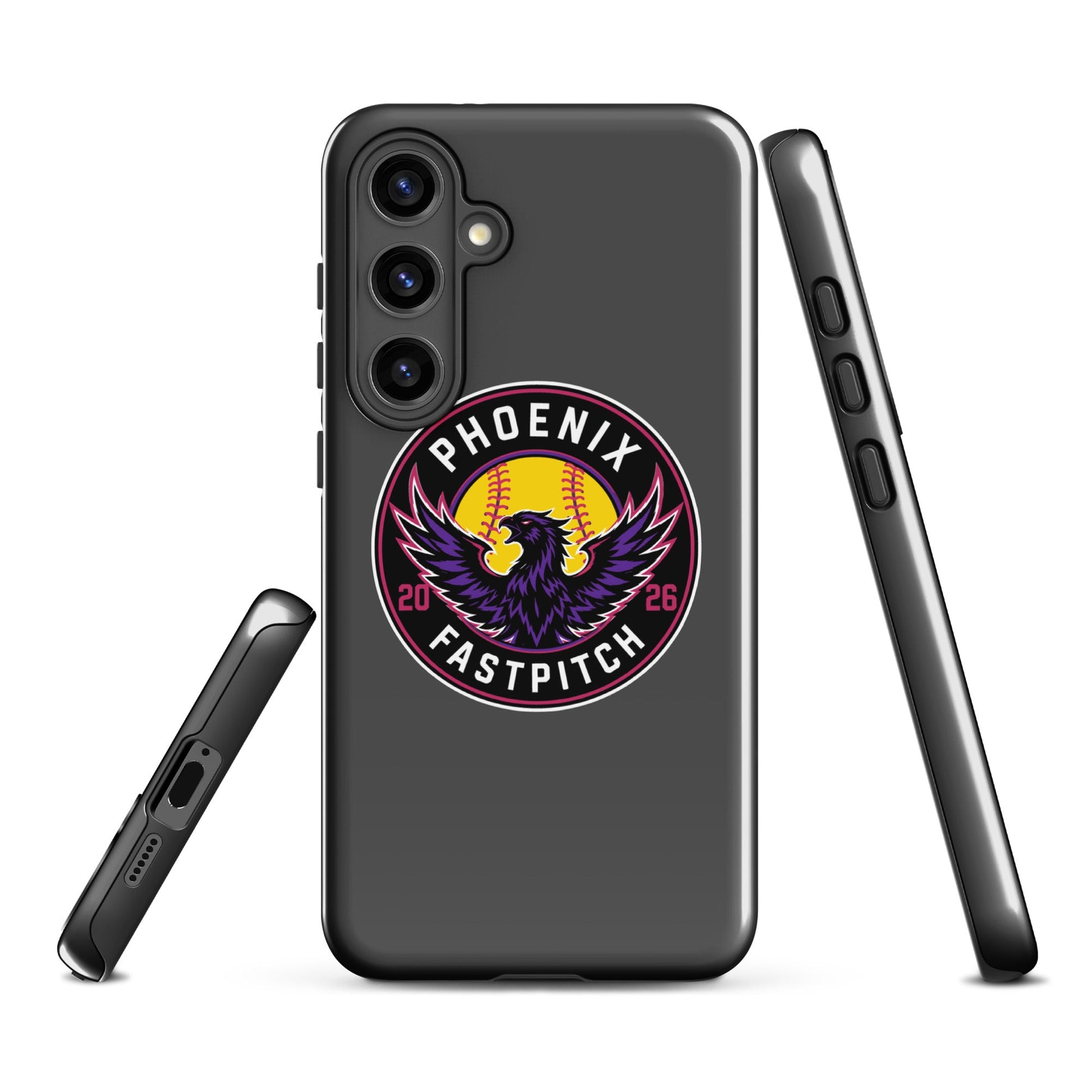 Tough Case for Samsung® | Phoenix Fastpitch | Badge Logo