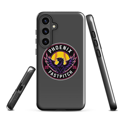 Tough Case for Samsung® | Phoenix Fastpitch | Badge Logo