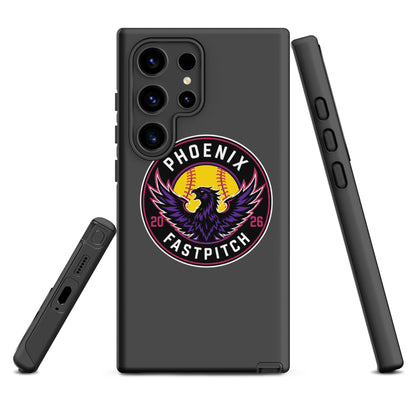 Tough Case for Samsung® | Phoenix Fastpitch | Badge Logo