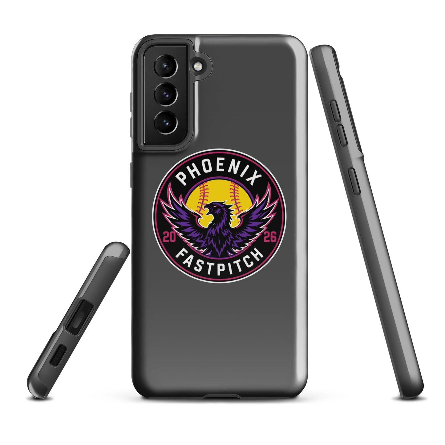 Tough Case for Samsung® | Phoenix Fastpitch | Badge Logo