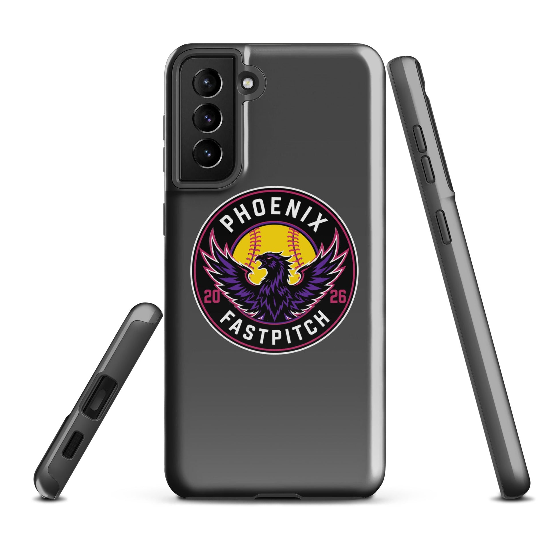 Tough Case for Samsung® | Phoenix Fastpitch | Badge Logo