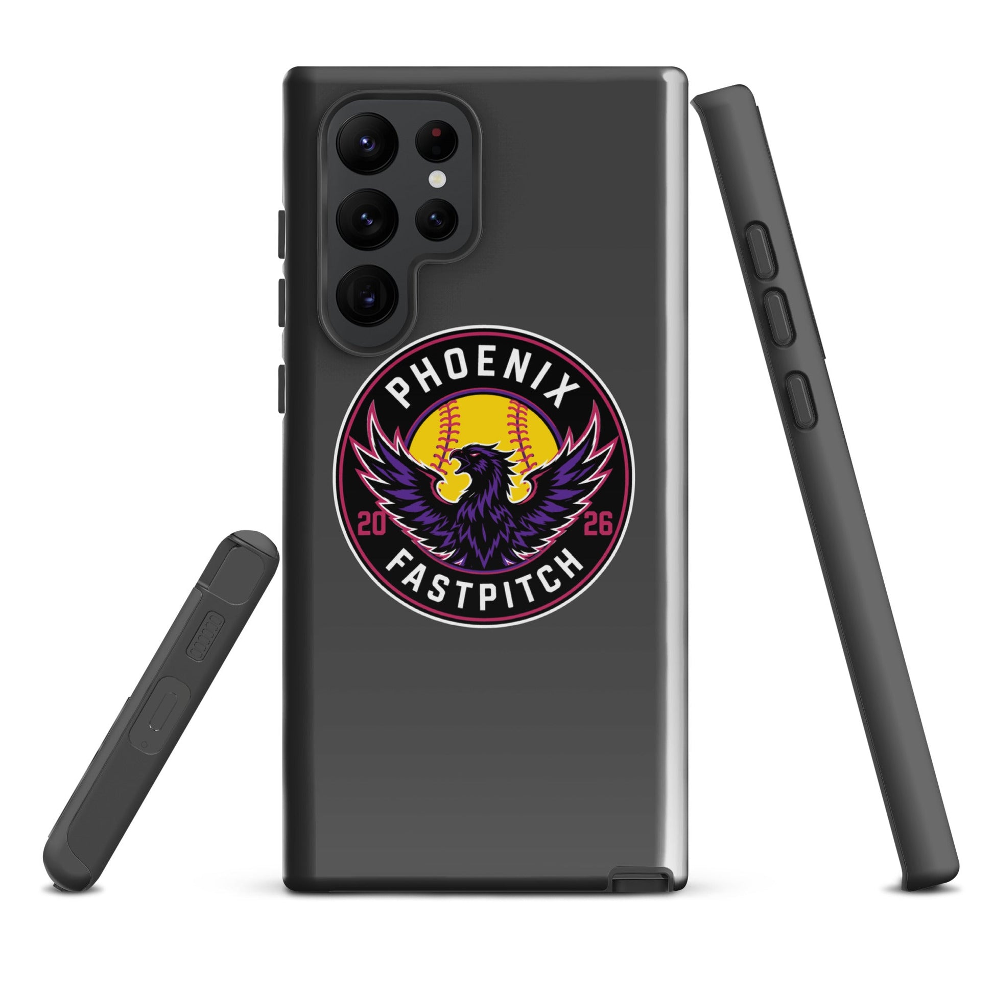 Tough Case for Samsung® | Phoenix Fastpitch | Badge Logo