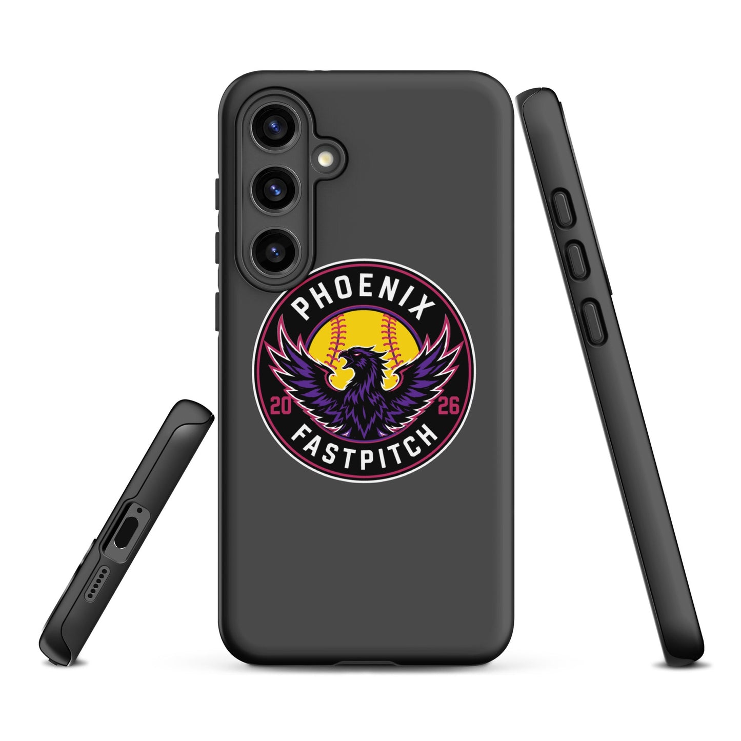 Tough Case for Samsung® | Phoenix Fastpitch | Badge Logo