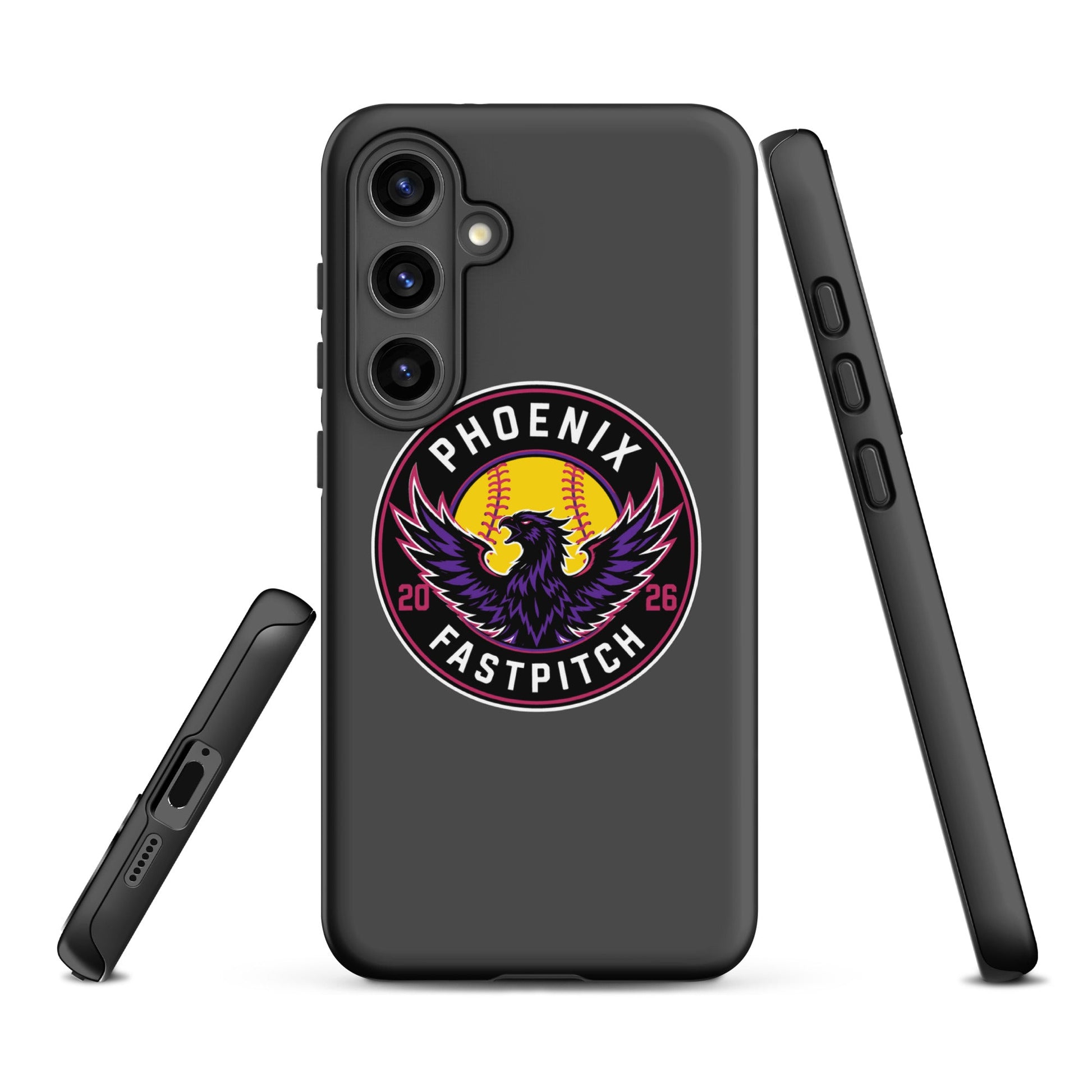 Tough Case for Samsung® | Phoenix Fastpitch | Badge Logo