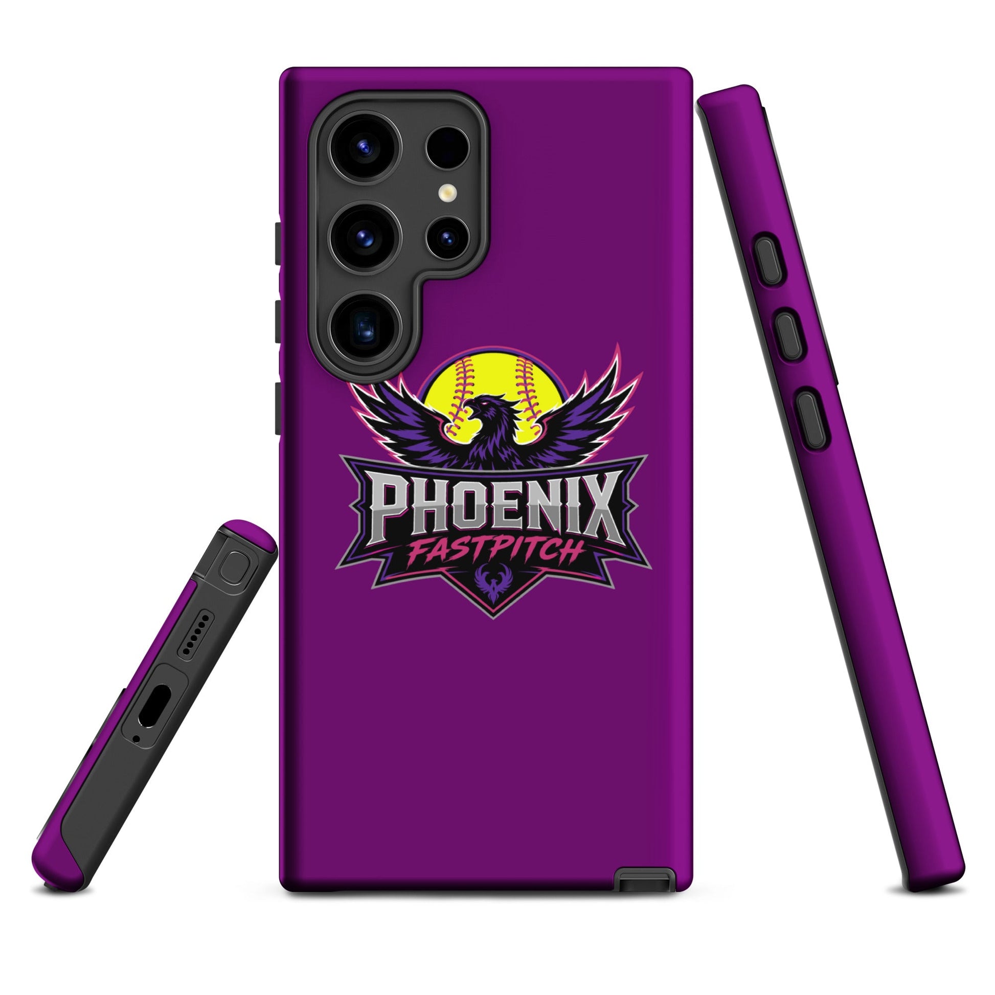Tough Case for Samsung® | Phoenix Fastpitch | Emblem Logo