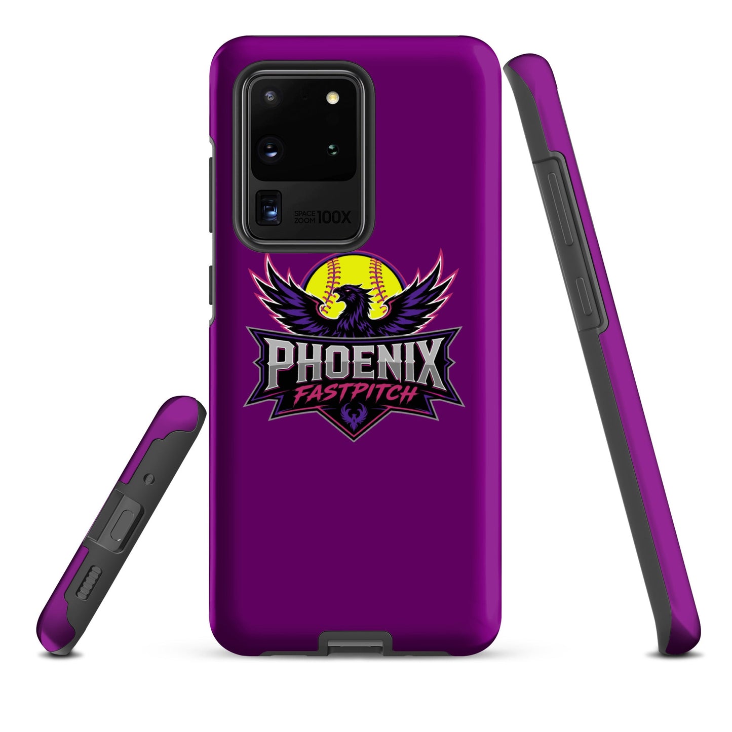 Tough Case for Samsung® | Phoenix Fastpitch | Emblem Logo