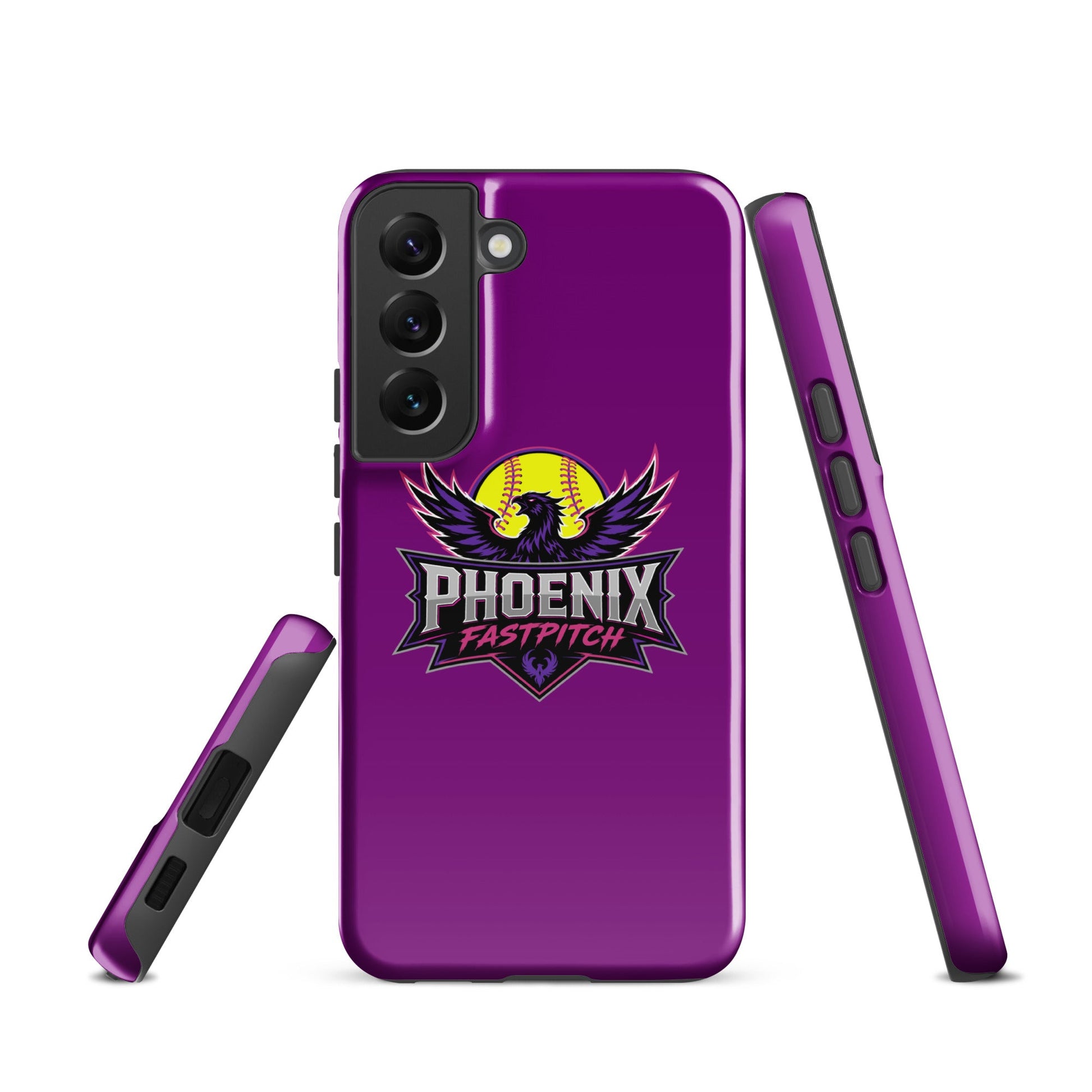 Tough Case for Samsung® | Phoenix Fastpitch | Emblem Logo