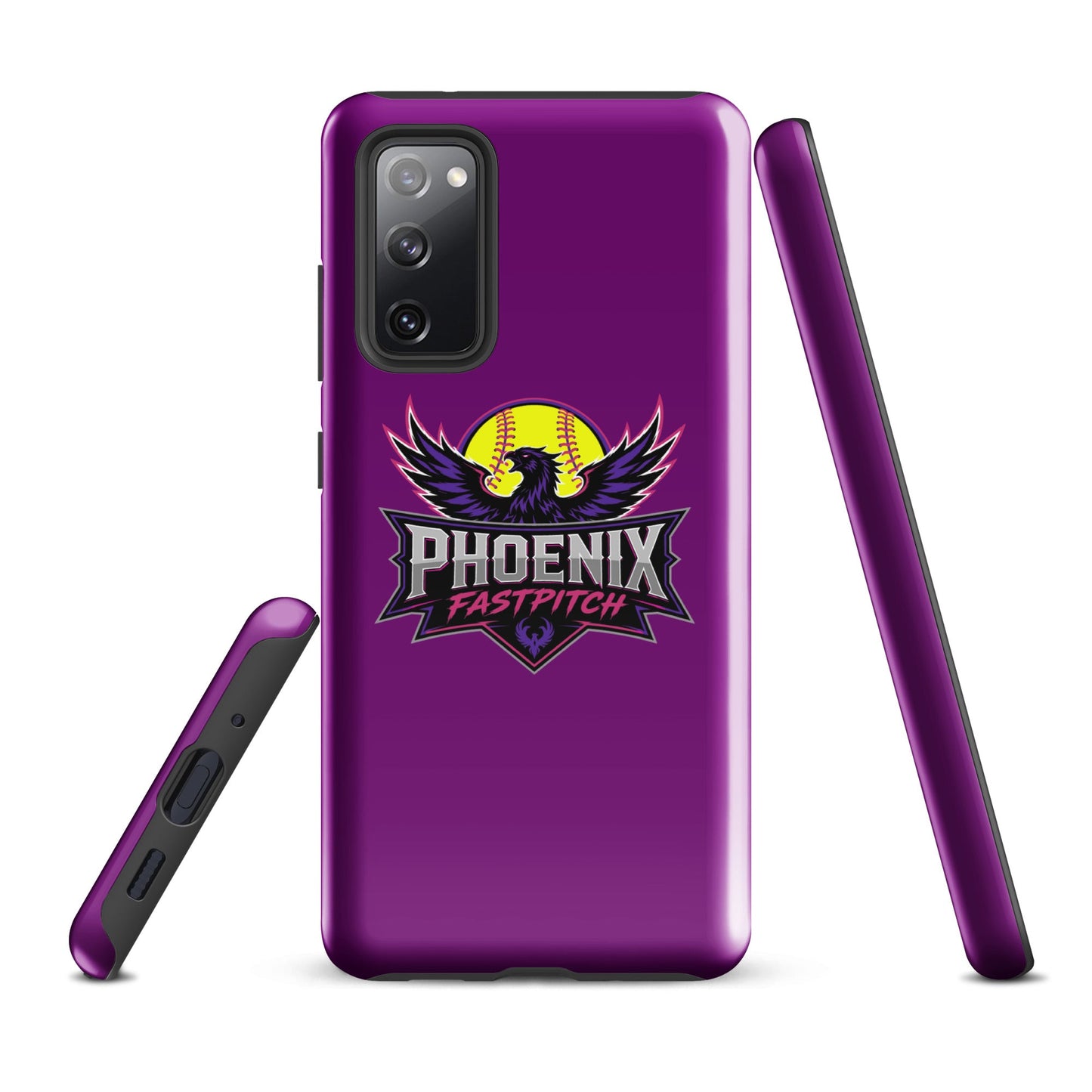 Tough Case for Samsung® | Phoenix Fastpitch | Emblem Logo