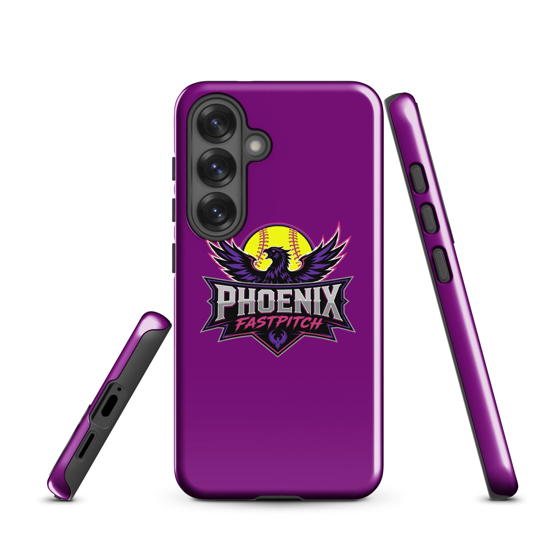 Tough Case for Samsung® | Phoenix Fastpitch | Emblem Logo