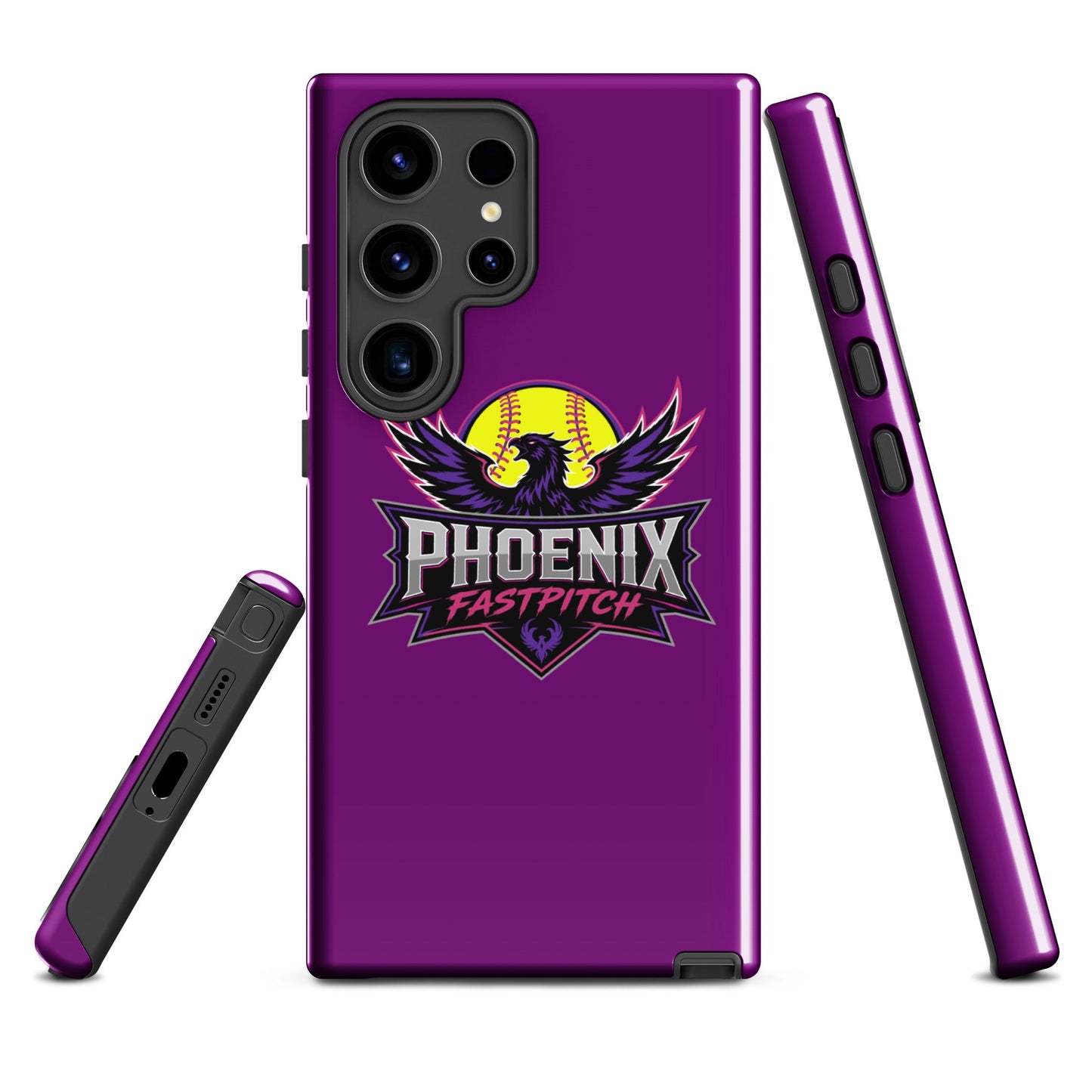 Tough Case for Samsung® | Phoenix Fastpitch | Emblem Logo