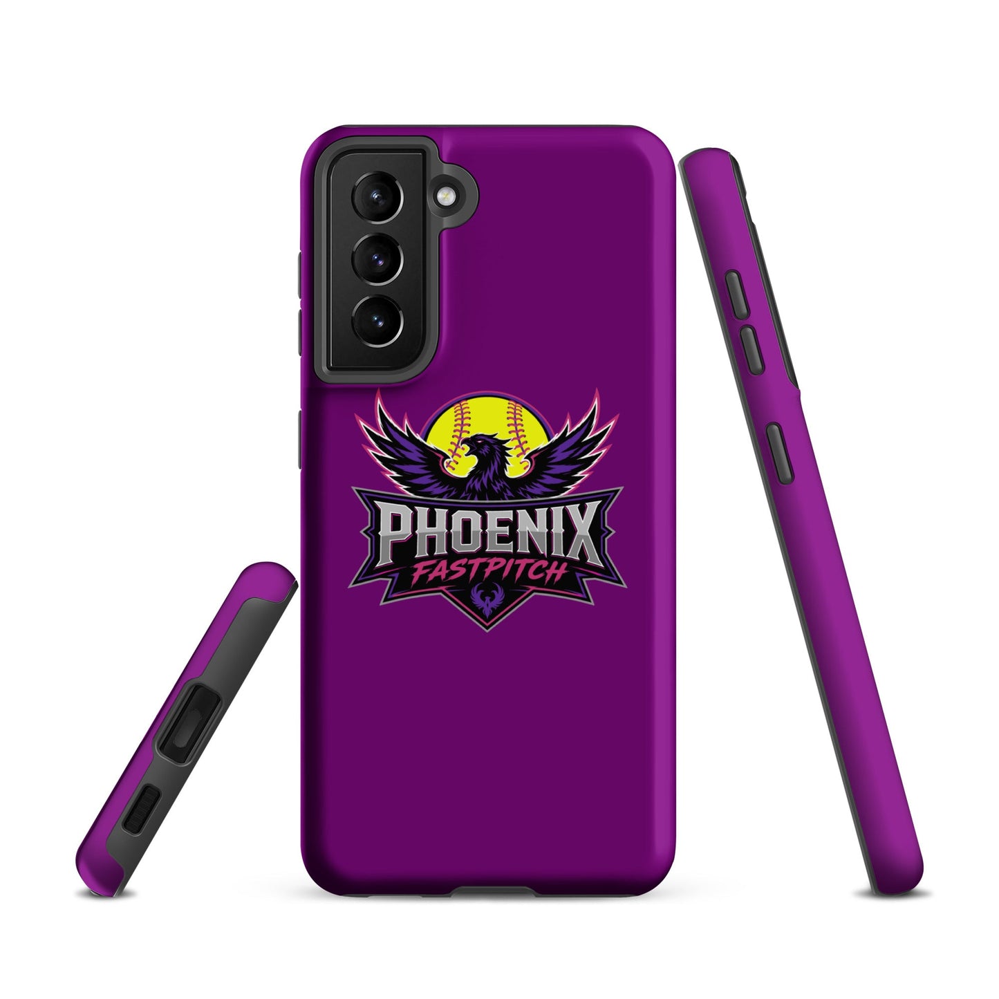 Tough Case for Samsung® | Phoenix Fastpitch | Emblem Logo