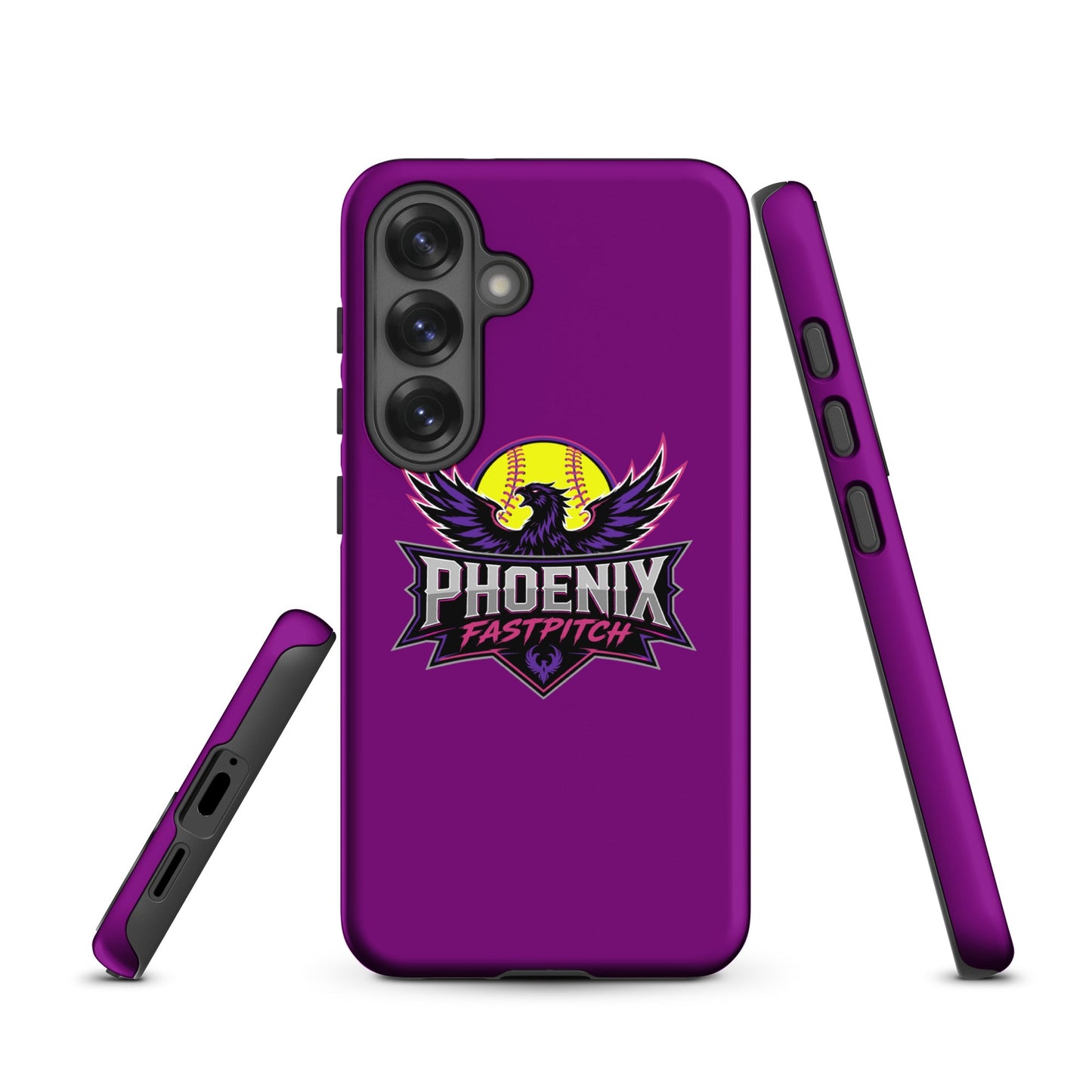 Tough Case for Samsung® | Phoenix Fastpitch | Emblem Logo