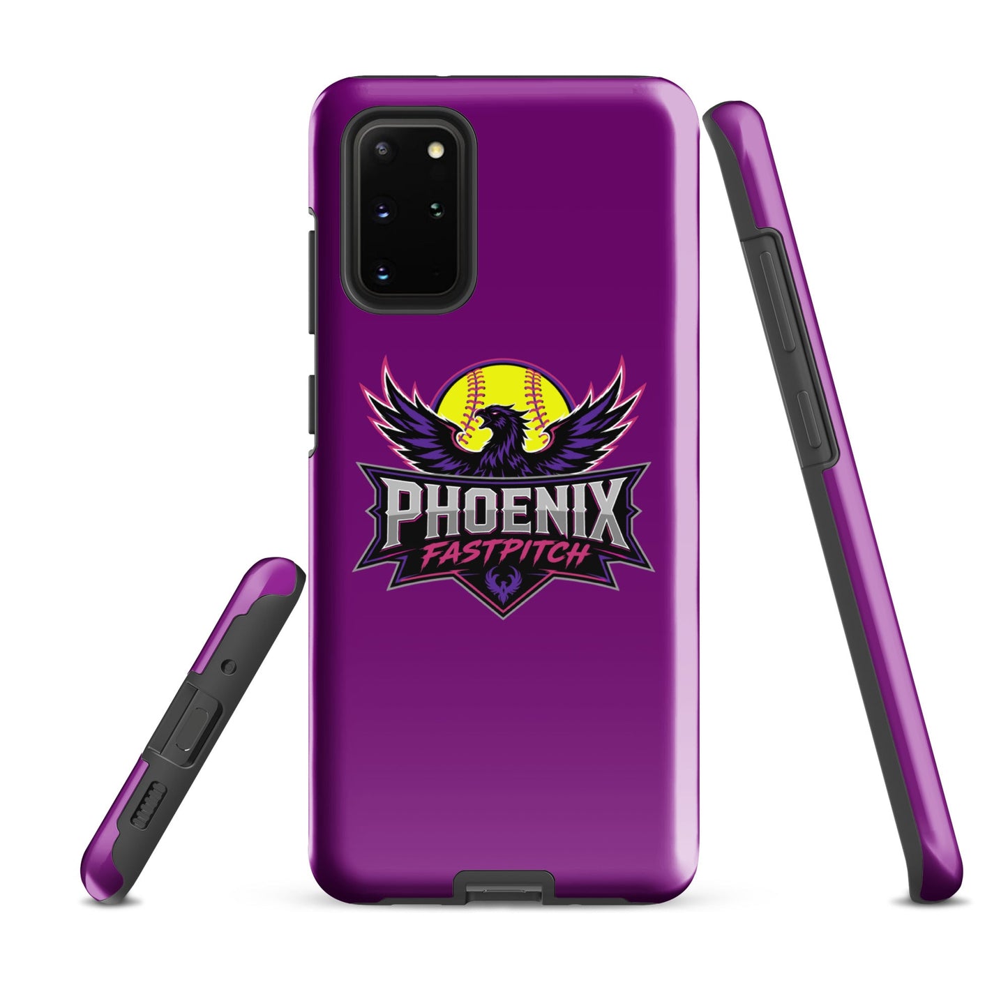 Tough Case for Samsung® | Phoenix Fastpitch | Emblem Logo