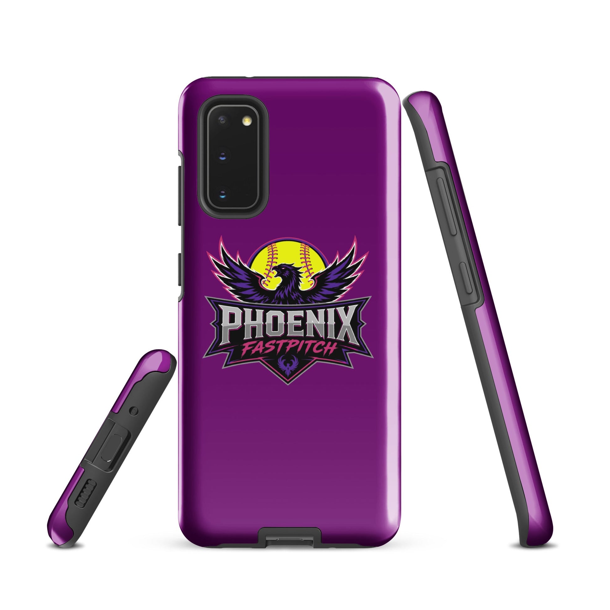 Tough Case for Samsung® | Phoenix Fastpitch | Emblem Logo